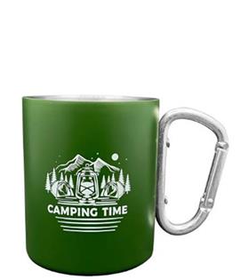 ORCAMP Karabina Çelik Kupa Yeşil 180ml OUT-1850