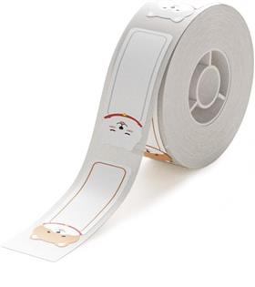 NIIMBOT T14-50-130PUPPY Beyaz-Renkli 14X50MM Termal Etiket