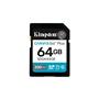 Kingston SDG4-64GB 64GB SDXC Canvas Go Plus Gen4 200MB-s C10 UHS-I U3 V30 Hafıza Kartı