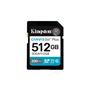 Kingston SDG4-512GB 512GB SDXC Canvas Go Plus Gen4 200MB-s C10 UHS-I U3 V30 Hafıza Kartı