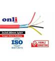 Onli Ersan 2x2x0,80mm JE-H (St) H Bd (CU-HFFR) 100 metre Yangın Alarm Kablosu Kategori Dışı
