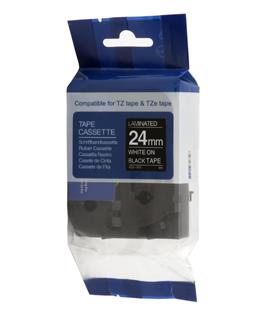 Krt-Muadil AZE-355 24 mm Siyah Üzerine Beyaz Lamina  8 Metre