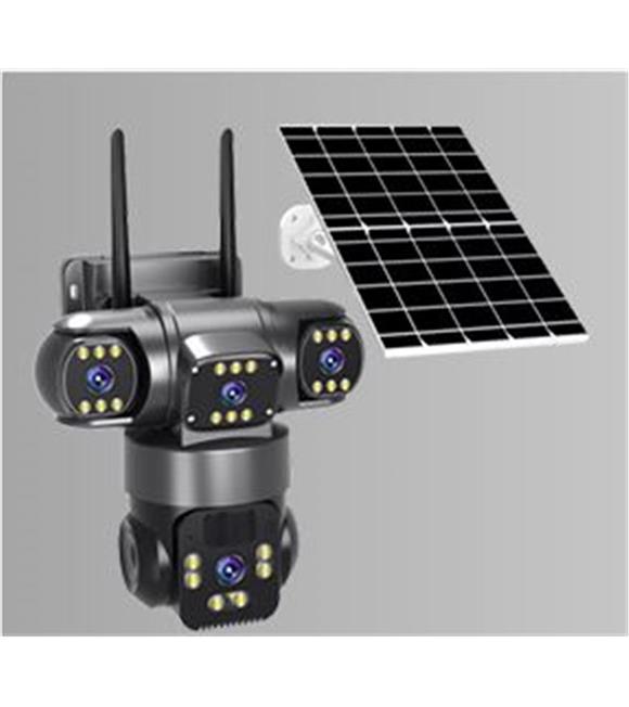 Okam O-KAM 6060 4G 6MP Dual Lens - Solar Panel - Sim Kart Destekli - PTZ Kamera
