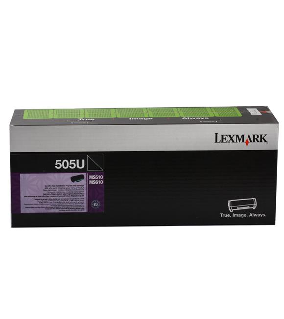 Lexmark 50F5U00 (505U) 20.000 Sayfa Black Siyah Toner MS510-610