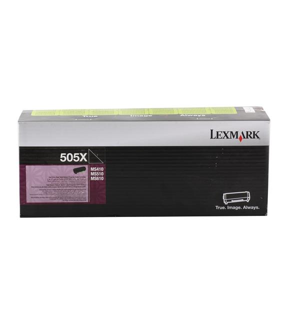 Lexmark 50F5X00 (505X) 10.000 Sayfa Black Siyah Toner MS410-415-510-610