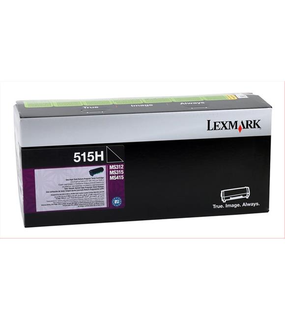 Lexmark 51F5H00 (515H) 5.000 Sayfa Black Siyah Toner MS312-315-415