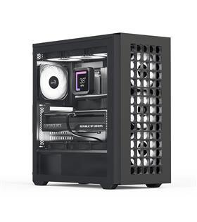 Aerocool D502A 4x12cm A-RGB Fanlı, Şık Mesh Ön Panel, Tempered Cam Yan Panel, USB Type-C, ATX