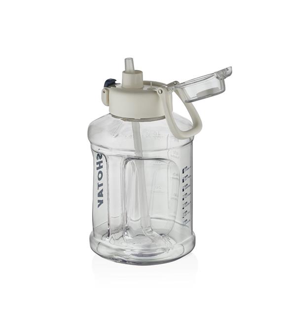 Shotay ST-6291 1500ml Beyaz Pipetli Matara
