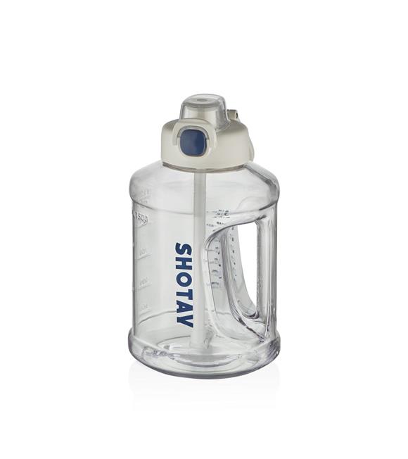 Shotay ST-6291 1500ml Beyaz Pipetli Matara