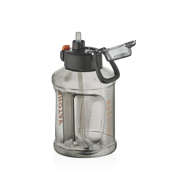 Shotay ST-6291 1500ml Siyah Pipetli Matara