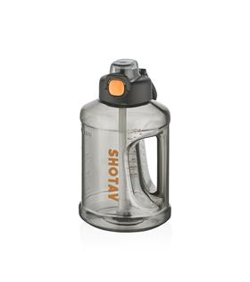 Shotay ST-6291 1500ml Siyah Pipetli Matara