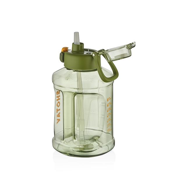 Shotay ST-6291 1500ml Yeşil Pipetli Matara