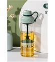 Shotay ST-6637 680ml Süzgeçli Yeşil Tritan Matara