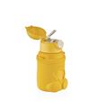 Shotay ST-8816 480ml Askılı Silikon Kılıflı Pipetli Sarı Çelik Matara_1)