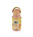 Shotay ST-8812 600ml Askılı Pipetli Pembe Çift Kapak Çelik Matara