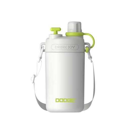 Dodge DB-23694 580ml Askılı Pipetli Beyaz Çelik Matara Okula Dönüş 2026 — Çanta, Defter, Kalem Ve Matara İndirimleri