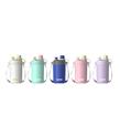 Dodge DB-23694 580ml Askılı Pipetli Pembe Çelik Matara_1)