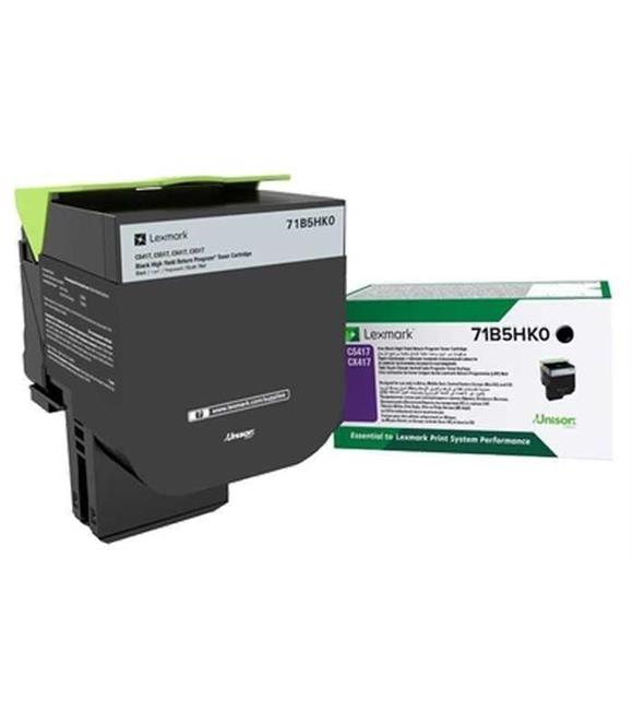 Lexmark 71B5HK0 6.000 Sayfa Black Siyah Toner CS417-517 CX417-517