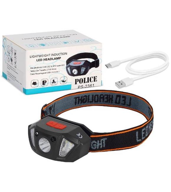 Polıce PS-2361 Sensörlü Kafa Feneri