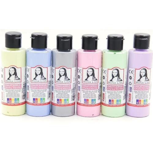 Mona Lisa Akrilik Boya Chalky 6x70 ML SD1006C Okula Dönüş Kampanyası Boya Gereçleri