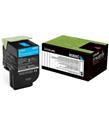 Lexmark 80C8XC0 4.000 Sayfa Cyan Mavi Toner CX510 808XC