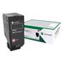 Lexmark 84C5HM0 16.000 Sayfa Magenta Kırmızı Toner CX725