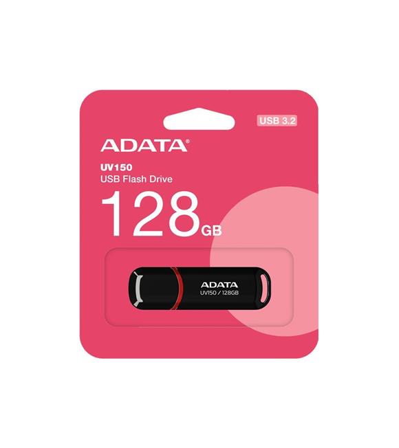 ADATA UV150-128GB USB3.2 Gen1 Black Flash Bellek_1