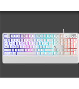 Gameagle GE2008 Frost Blade RGB Membran Beyaz Oyuncu Klavyesi