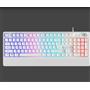 Gameagle GE2008 Frost Blade RGB Membran Beyaz Oyuncu Klavyesi