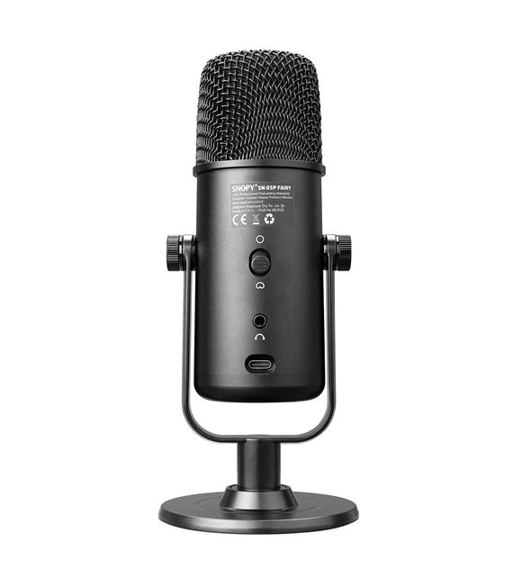 Snopy SN-05P FAIRY USB Profesyonel Podcasting Masaüstü Streamer Youtuber Hassas Premium Mikrofon