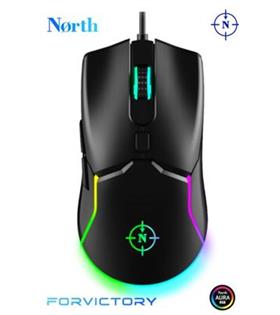 North Air Black RGB Kablolu Profesyonel Oyuncu Mouse
