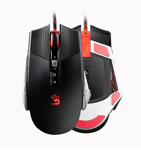 Bloody T60 Gümüş Siyah M.Core Optik 4000 Dpi Mouse