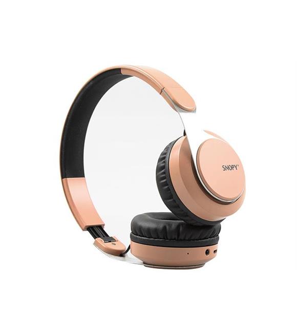 Snopy SN-34BT COSY Rose Gold Mobil Telefon Uyumlu Bluetooth Kablosuz Mikrofonlu Kulaklık