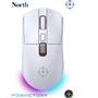 North Odin Pro WL Beyaz 26K DPI 750 IPS 70G UltraLight RGB Kablosuz Gaming Mouse
