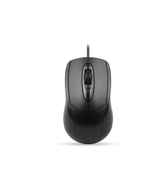 Everest SM-163 Siyah Kablolu Usb Mouse (1,10mt Kablo Uzunluğu)