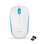 Everest SM-165 Beyaz-Mavi 2.4Ghz Kablosuz Mouse