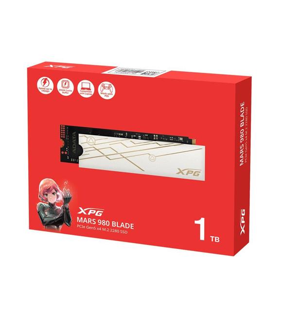 XPG 1TB MARS 980 BLADE 14.000MB-s-13.000MB-s PCIe Gen5 x4 M.2 2280 Ssd Harddisk (PS5 Uyumlu)_1