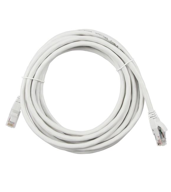 Vcom NP612B-2.0 Cat6 2.0MT Gri Utp Patch Kablo