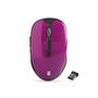 Everest SM-865 6D 1600dpi Alkalin Pilli Bordo Kristal Kutulu Kablosuz Sessiz Mouse