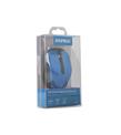 Everest SM-865 6D 1600dpi Alkalin Pilli Mavi Kristal Kutulu Kablosuz Sessiz Mouse
