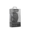 Everest SM-865 6D 1600dpi Alkalin Pilli Siyah Kristal Kutulu Kablosuz Sessiz Mouse