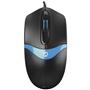 Everest SM-220 Usb Siyah-Mavi 1200dpi 3D Optik Kablolu Mouse