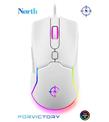 North Air White RGB Kablolu Profesyonel Oyuncu Mouse