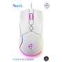 North Air White RGB Kablolu Profesyonel Oyuncu Mouse