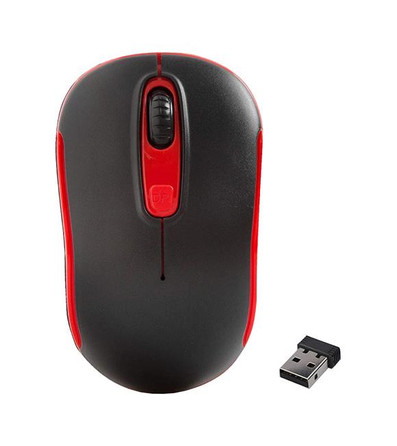 Everest SM-804 Usb Siyah-Kırmızı 800-1200-1600dpi Kablosuz Mouse