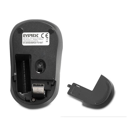 Everest SM-804 Usb Siyah-Mavi 800-1200-1600dpi Kablosuz Mouse