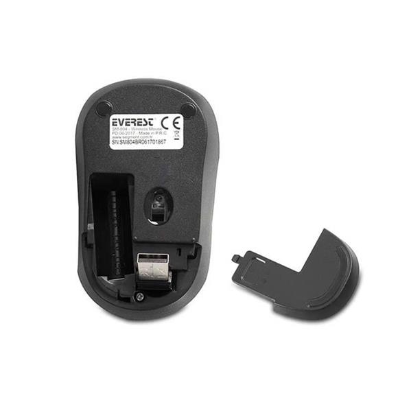 Everest SM-804 Usb Siyah-Turuncu 800-1200-1600dpi Kablosuz Mouse