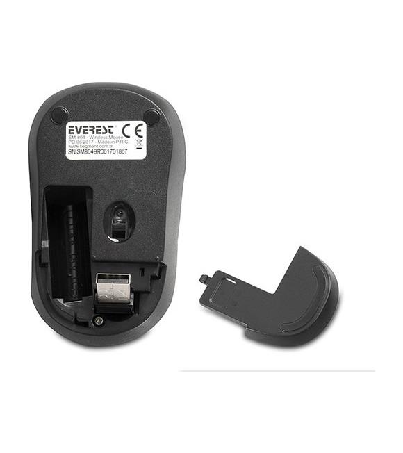 Everest SM-804 Usb Siyah-Yeşil 800-1200-1600dpi Kablosuz Mouse_2