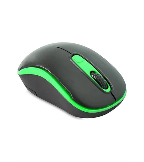 Everest SM-804 Usb Siyah-Yeşil 800-1200-1600dpi Kablosuz Mouse_1