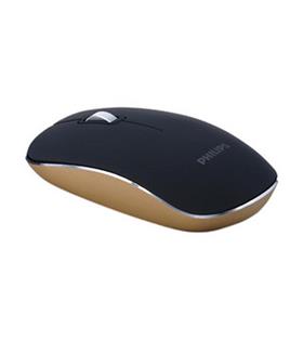 Philips SPK7323-93 Black and Gold Kablosuz Sessiz Optik Mouse